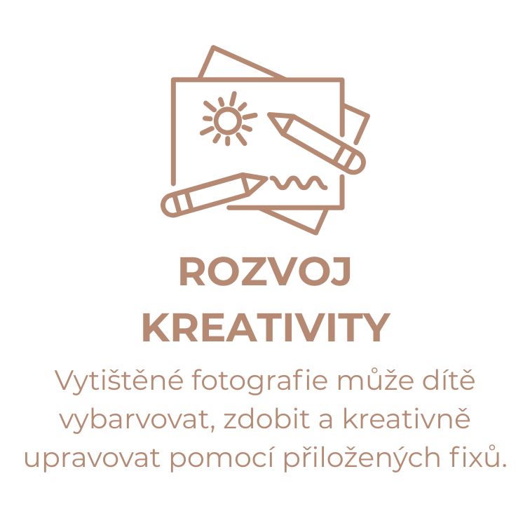 Instantní fotoaparát KidSnap béžový (16)